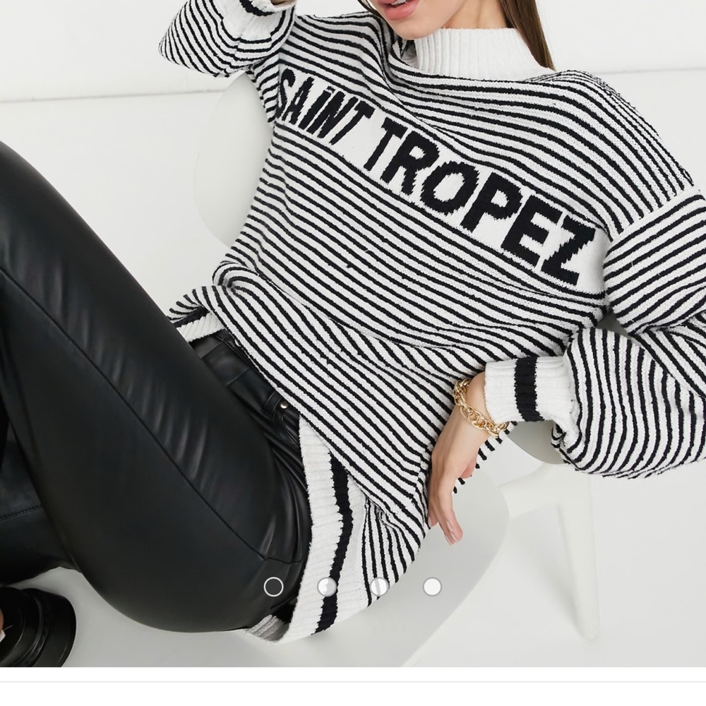 Mango Saint Tropez Sweater Sz S NWT